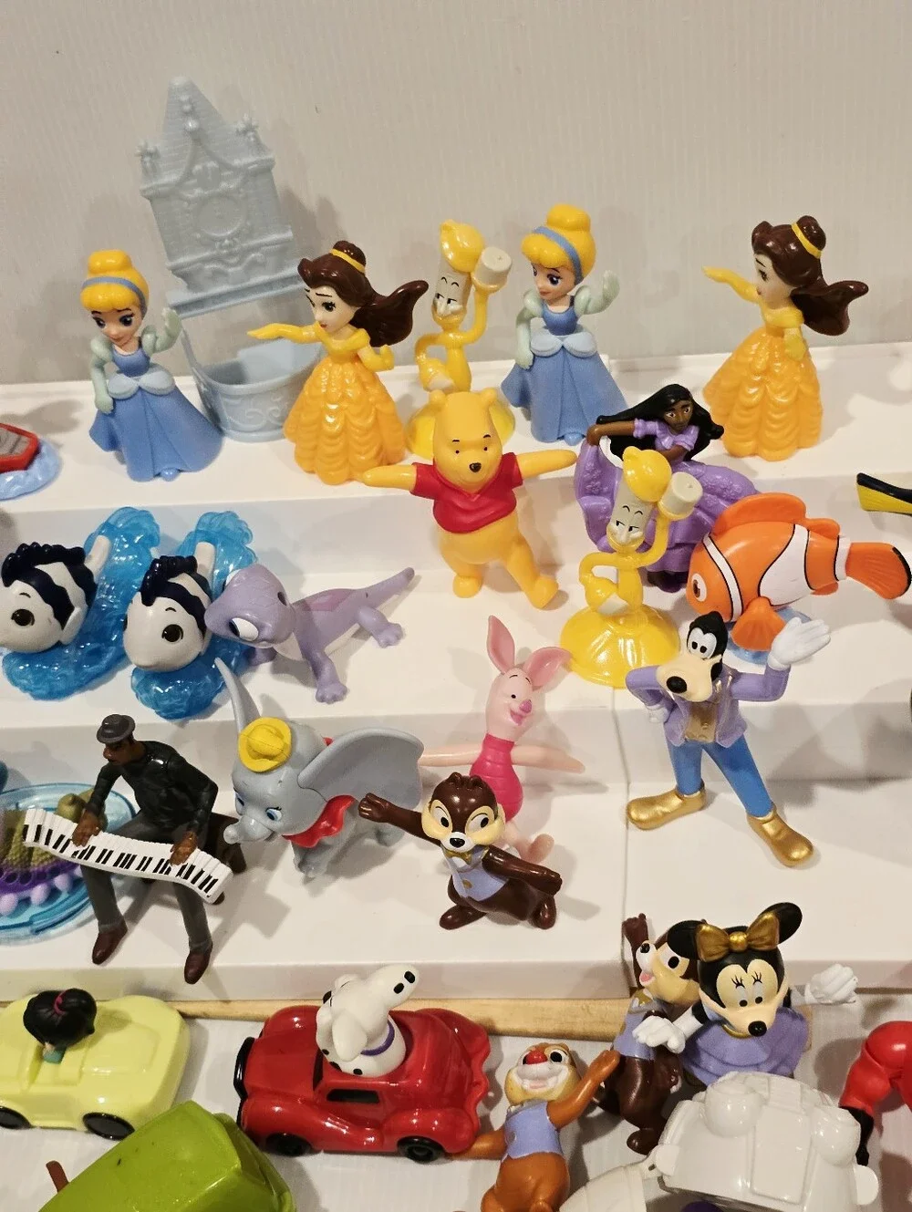Disney Character Toy Figure Set Happy Meal Toy Lot